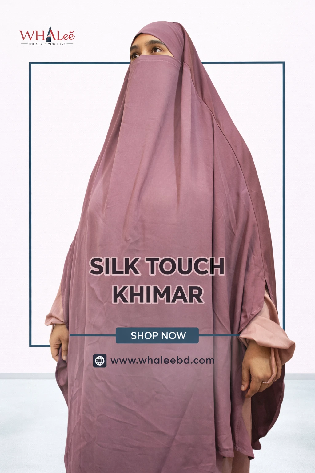 Riham Al-Layl  Cheri Khimar  - Pink